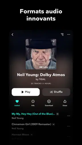 TIDAL Music: un son HiFi screenshot