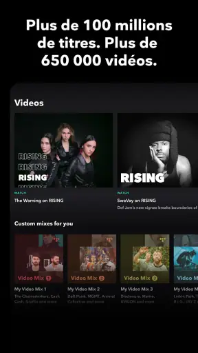 TIDAL Music: un son HiFi screenshot