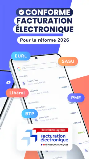 Tiime Facturation électronique screenshot