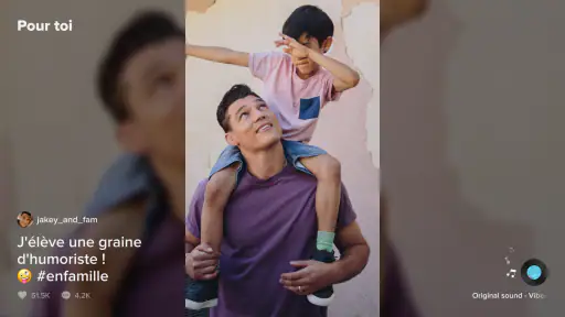 TikTok for Android TV screenshot