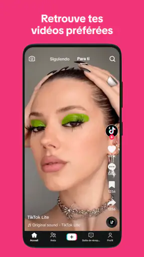 TikTok Lite:explore & soutiens screenshot