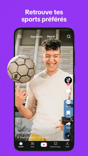 TikTok Lite:explore & soutiens screenshot