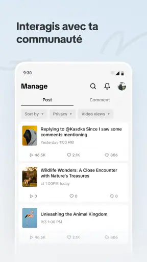 TikTok Studio screenshot
