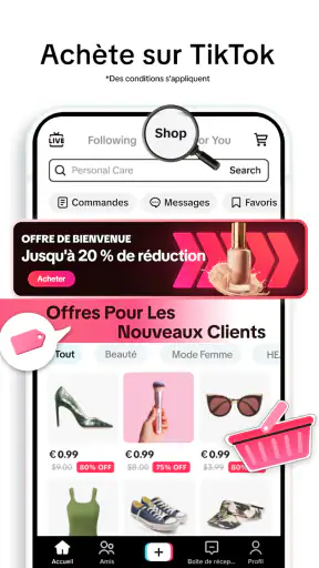 TikTok : Vidéos, LIVE, Musique screenshot