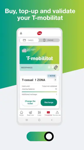 TMB App (Metro Bus Barcelona) screenshot