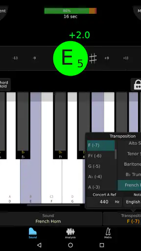 TonalEnergy Accordeur & Métro. screenshot