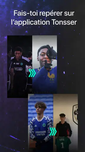 Tonsser - Appli Foot Jeunes screenshot