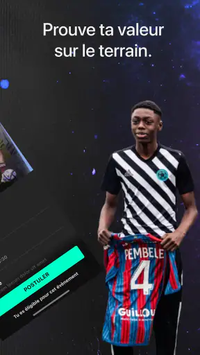Tonsser - Appli Foot Jeunes screenshot