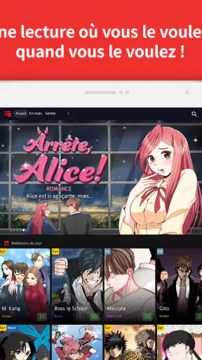Toomics - Webcomics de qualité screenshot