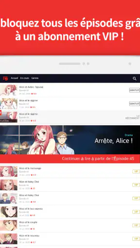Toomics - Webcomics de qualité screenshot