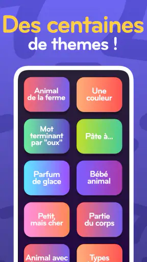 Top 7 : un thème, 7 réponses ! screenshot