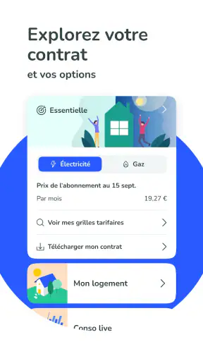 TotalEnergies Electricité&Gaz screenshot