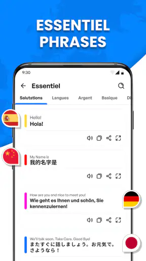 Tout Les langues Traducteur screenshot
