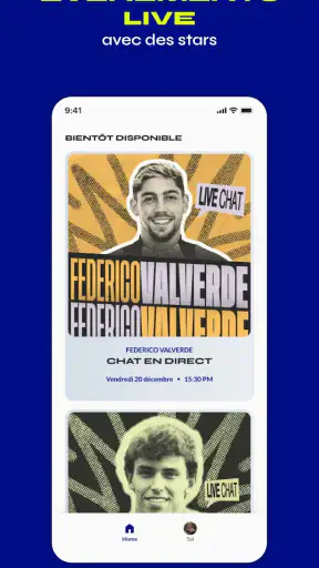 TR - Chat avec Footballeurs screenshot