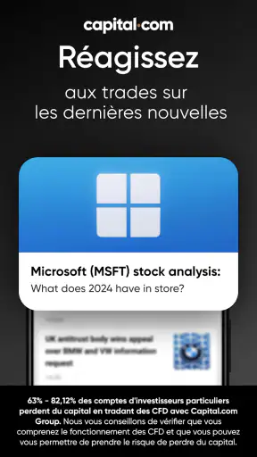 Trading, Investir Capital.com screenshot
