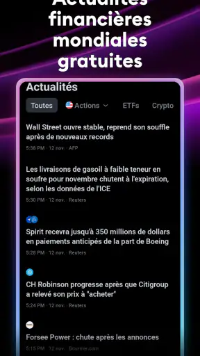 TradingView - Bourse et crypto screenshot