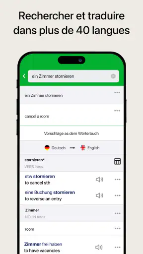 Traducteur & dictionnaire PONS screenshot