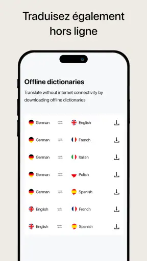 Traducteur & dictionnaire PONS screenshot