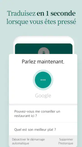 Traducteur parlant screenshot