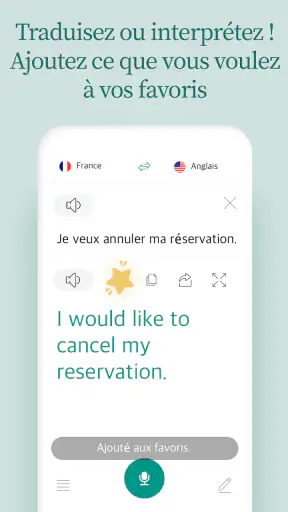Traducteur parlant screenshot