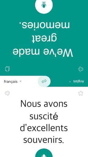 Traducteur parlant screenshot