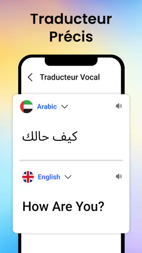 Traducteur vocal de langues screenshot
