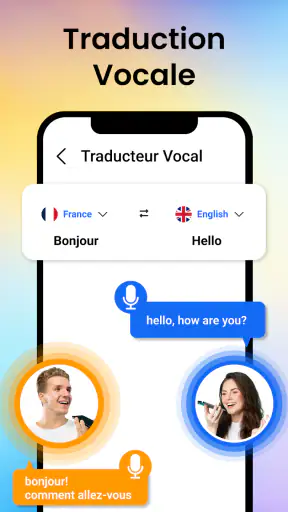 Traducteur vocal de langues screenshot