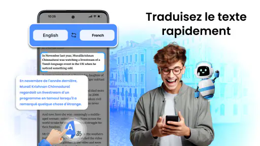 Traduction: AI, Caméra & Voix screenshot