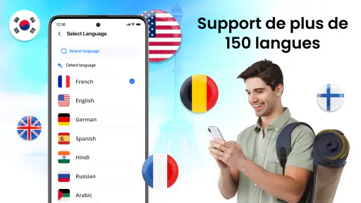 Traduction: AI, Caméra & Voix screenshot