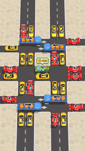 Traffic Untangle: Puzzle Roads screenshot
