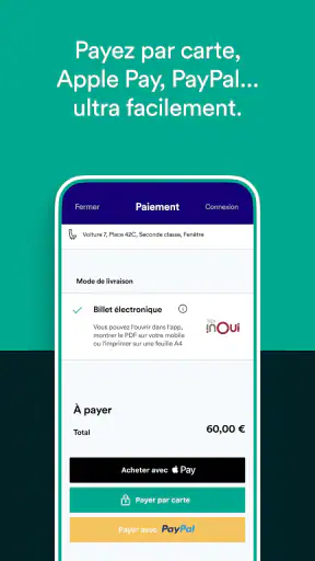 Trainline: voyage train et bus screenshot