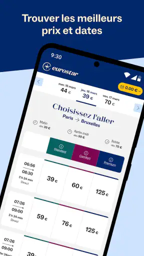 Trains Eurostar screenshot