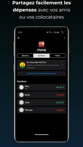 tricount screenshot