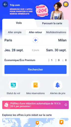 Trip.com: Vols, Hôtels, Train screenshot
