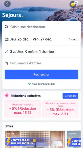 Trip.com: Vols, Hôtels, Train screenshot