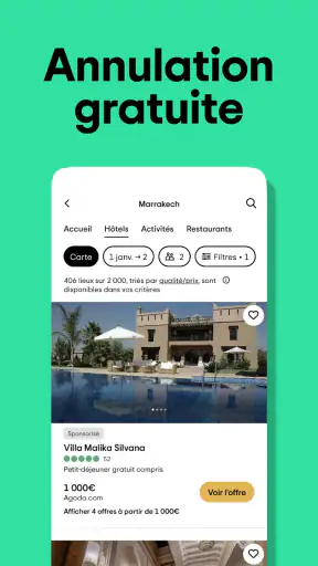 Tripadvisor : partez en voyage screenshot