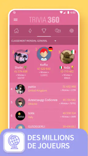 TRIVIA 360: Culture générale screenshot