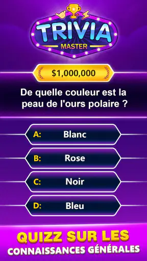 TRIVIA Master - Jeu de quiz screenshot