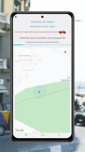 Trouver ma voiture garée screenshot