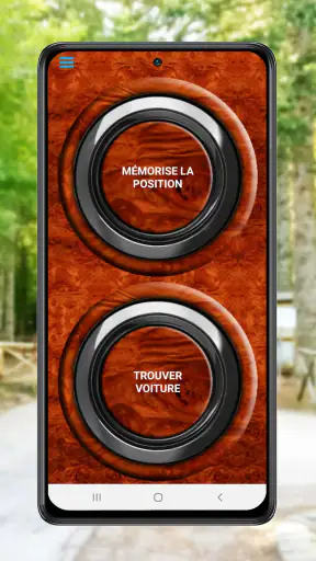 Trouver ma voiture garée screenshot