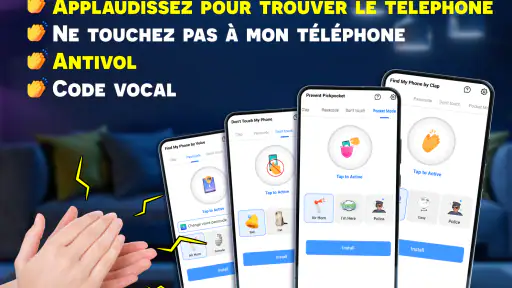 Trouver Mon Téléphone par Clap screenshot