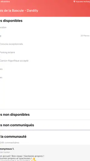 Truckfly : Resto routiers et + screenshot