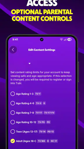 Tubi: Films et télévision screenshot