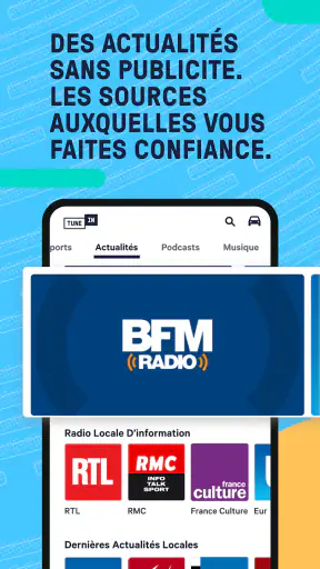 TuneIn Radio: sport & radio FM screenshot