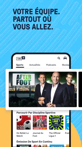 TuneIn Radio: sport & radio FM screenshot