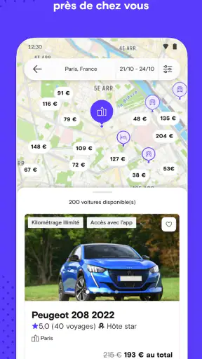 Turo - Location de voiture screenshot
