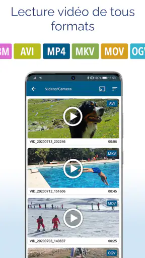 TV Cast & Player - Tou Format screenshot