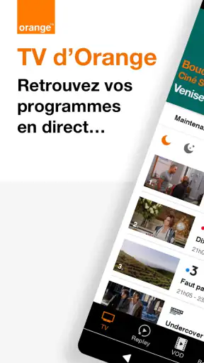 TV d'Orange • film, streaming screenshot