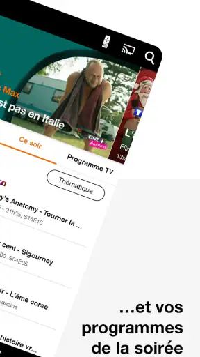 TV d'Orange • film, streaming screenshot