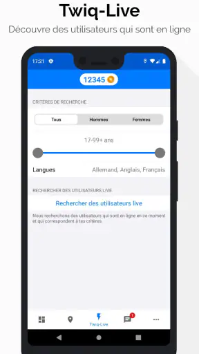 Twiq - Chat Anonyme screenshot